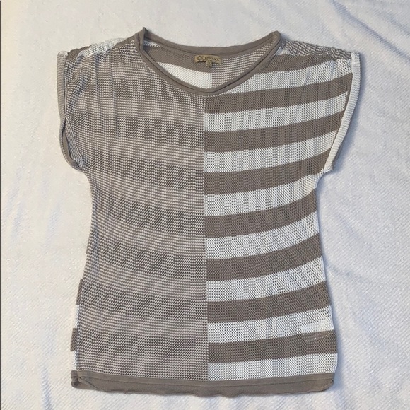 Democracy Tops - 🔴 Short sleeve loose mesh like top